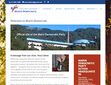 Tablet Screenshot of marindemocrats.org